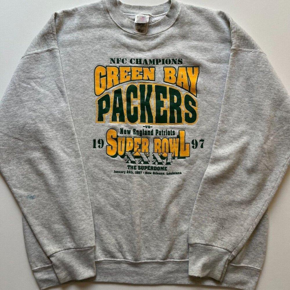Green Bay Packers 1997 Retro Football Graphic Streetwear Unisex Sweatshirt